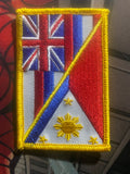 Philippines x HAWAII FLAG PATCH