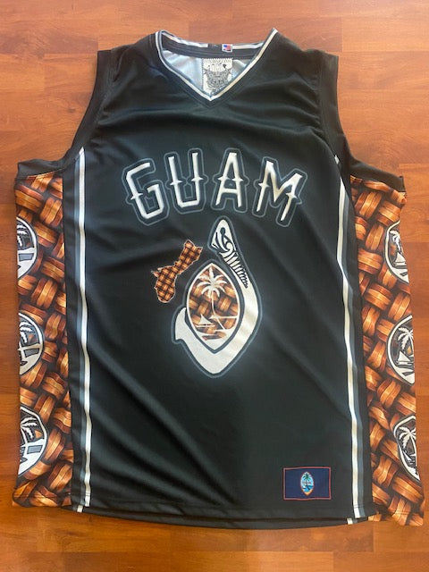 Guam Chamorro Weave chamoru Hook Jersey