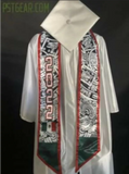 Mexico Flag Graduation Stole  2025