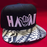 Hawaii shaka tribal Tattoo snapback