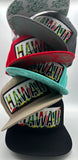 Hawaii Floral Brim Snapback