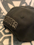 SD San Diego Padres Pro Base Black Snapback