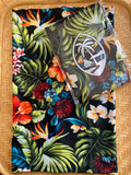 Guam Palm Floral Gaiter Wrap