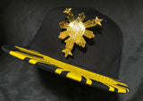 3 Stars and Sun Steel Brim