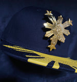3 Stars and Sun Steel Brim
