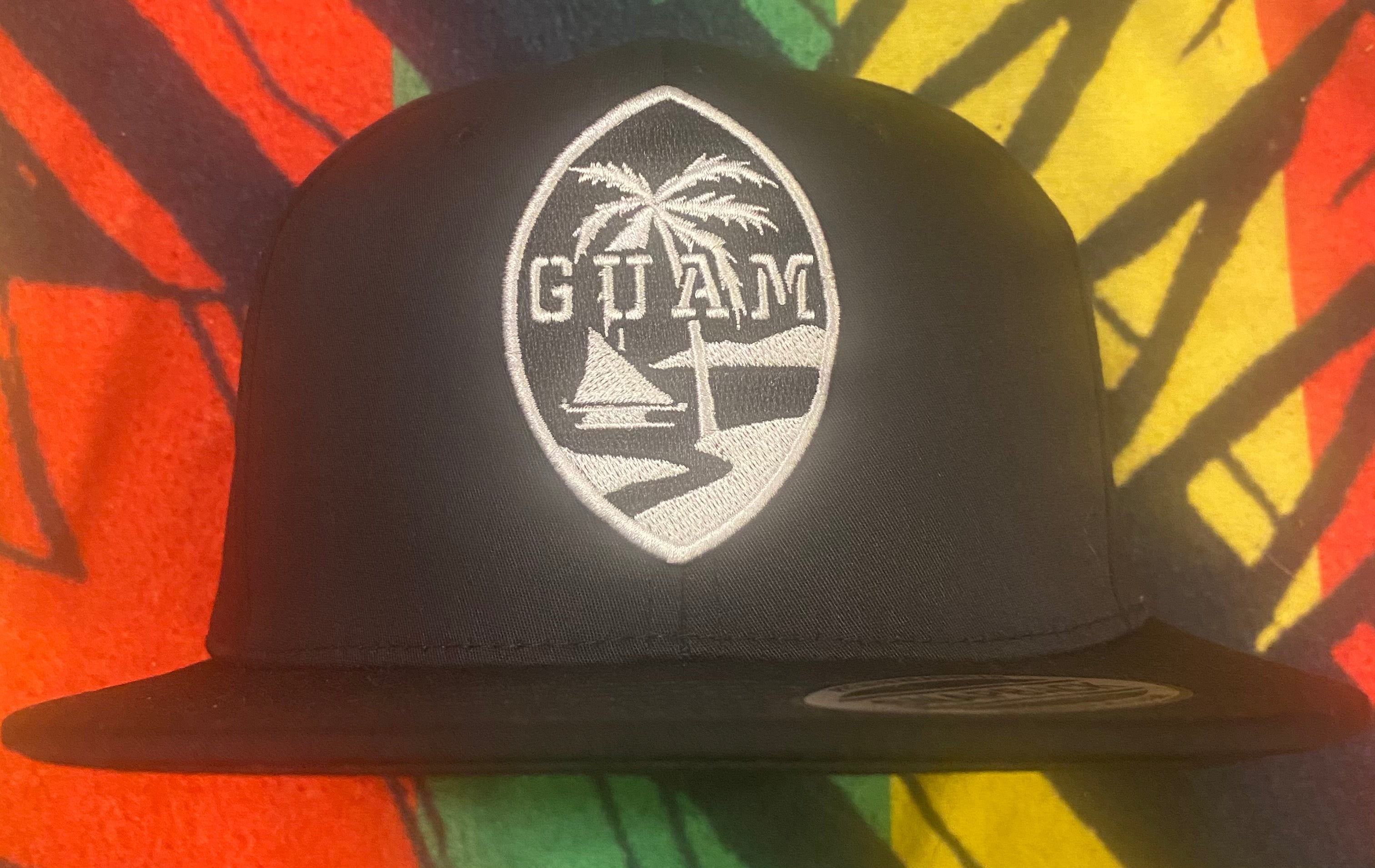 Guam Palm Black Limited Snapback