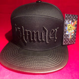 An Islander BLACK ON BLACK LEATHER BRIM LIMITED
