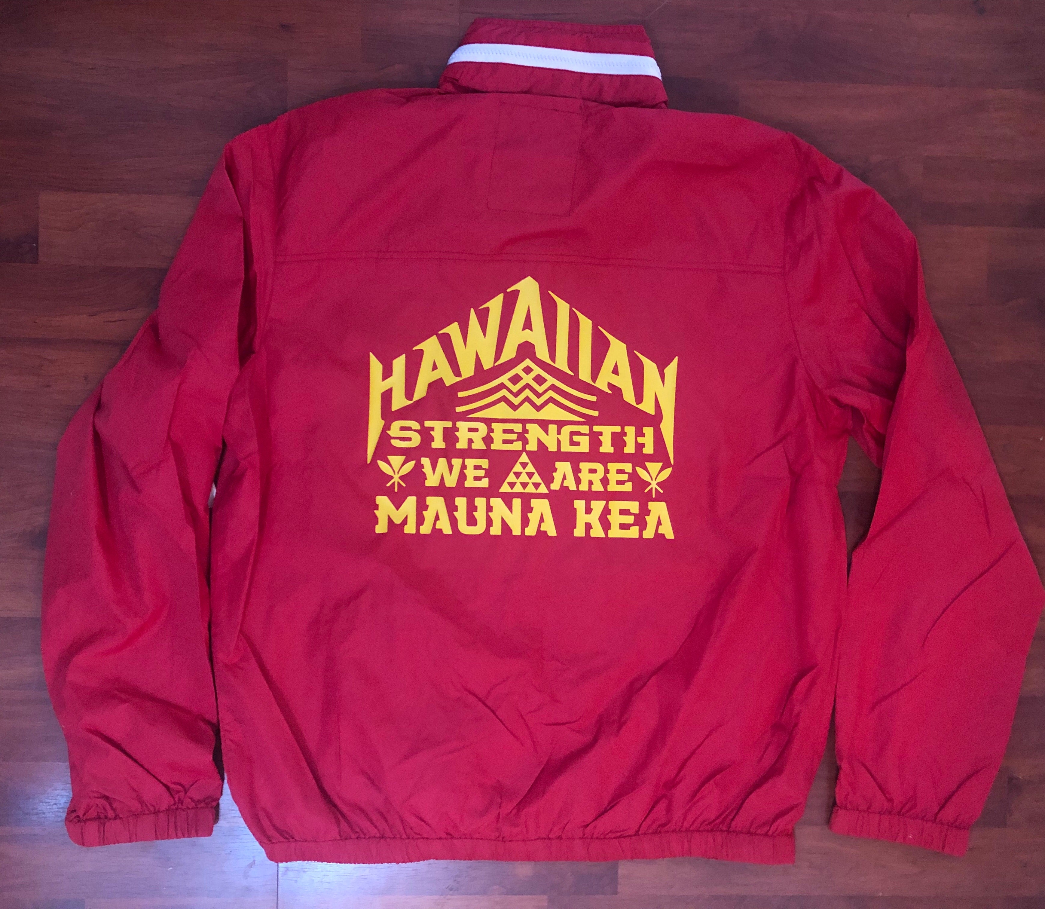Hawaiian Mauna Kea Strength Zip Up Jackets