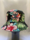 Islander Tattoos Floral Double SidedBucket