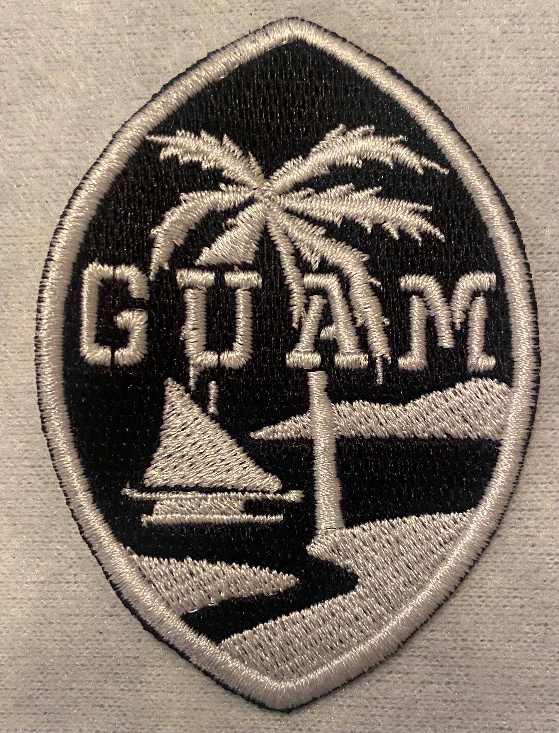 GUAM PATCH Black and White