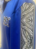 EZ MIL Tribal Blue Hoodie