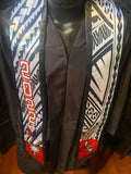 Philippines Black Tribal 2024 Graduation Stoles