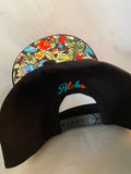 Shaka Floral Snapback Custom brim