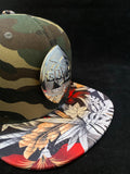 Guam Steel Camo Floral Snapback Limited