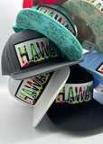 Hawaii Floral Brim Snapback