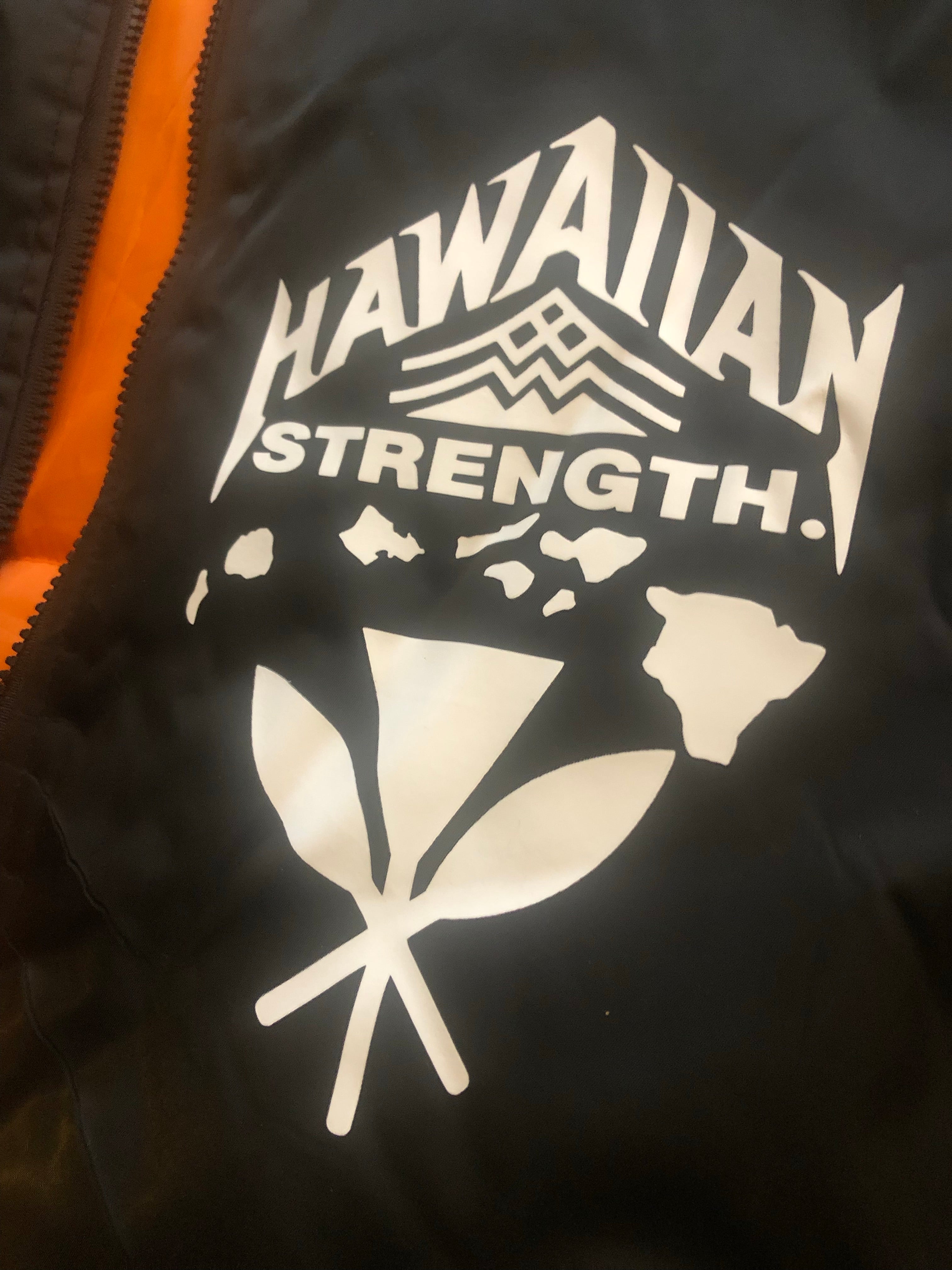Hawaiian Strength Bomber Mens Jacket
