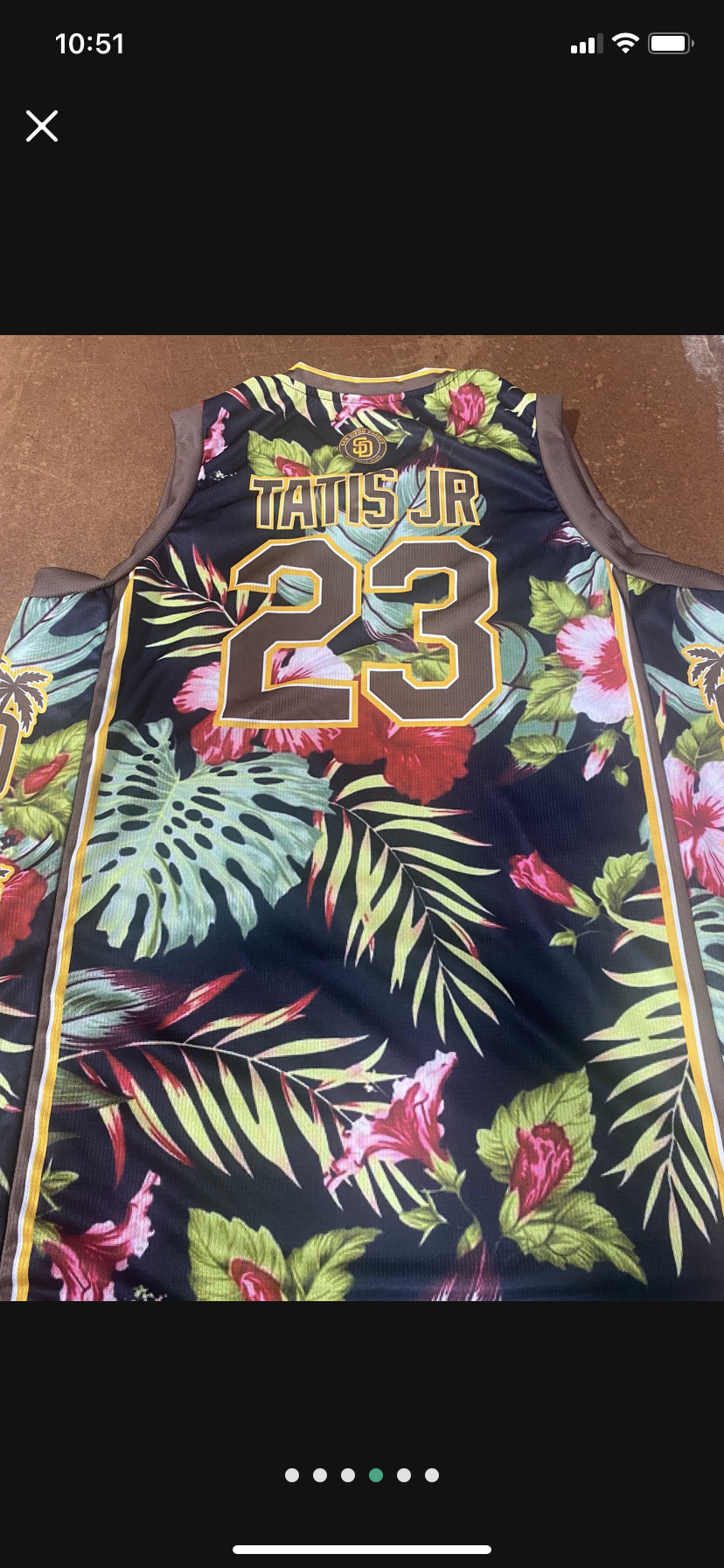 SD Floral Jersey