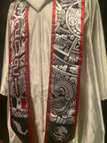 Mexico Flag Graduation Stole  2025