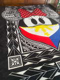 Philippines Tribal Bow Bandana Blanket