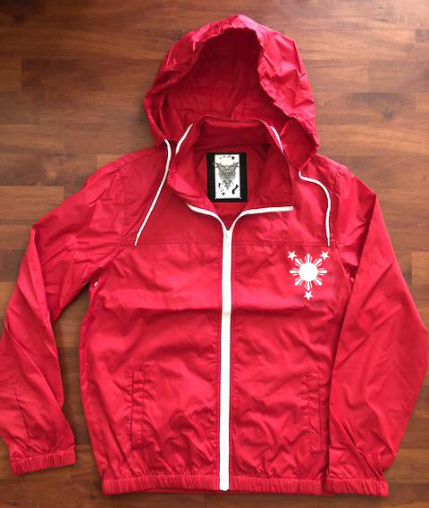 Red zip up jackets deals
