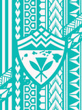 Hawaii Shield Hawaiian Tribal Blanket Collection